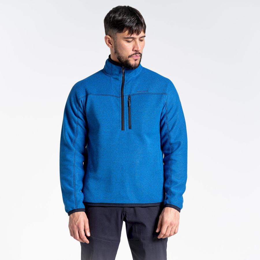 Chandails Craghoppers Torney Half Zip Homme Bleu | QRQ3625LK