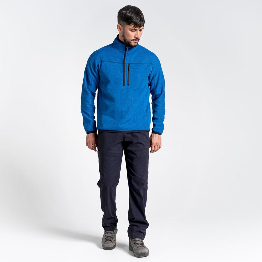 Chandails Craghoppers Torney Half Zip Homme Bleu | QRQ3625LK