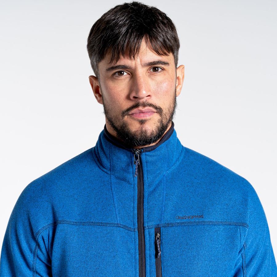 Chandails Craghoppers Torney Half Zip Homme Bleu | QRQ3625LK