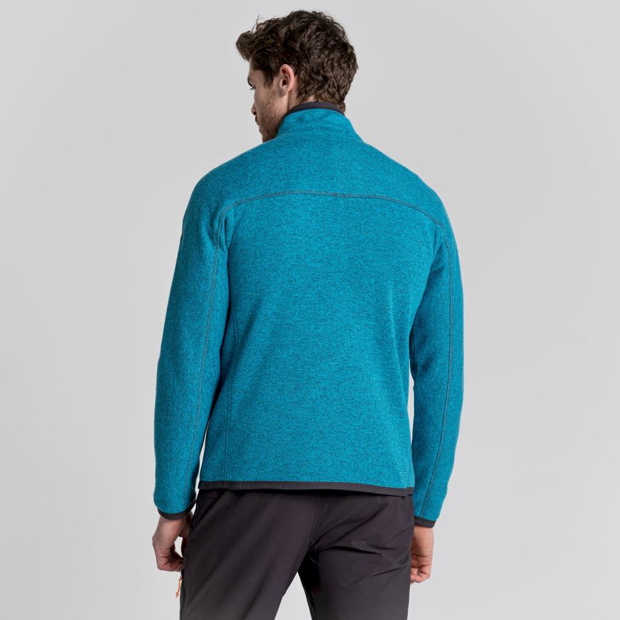 Chandails Craghoppers Torney Half Zip Homme Bleu | WLY8157BF