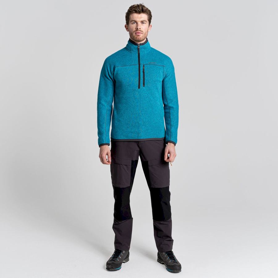 Chandails Craghoppers Torney Half Zip Homme Bleu | WLY8157BF