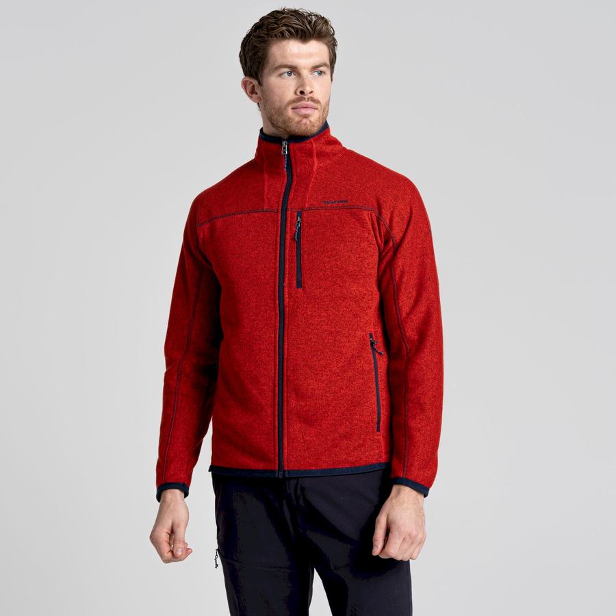 Chandails Craghoppers Torney Homme Rouge | CWY1465AY