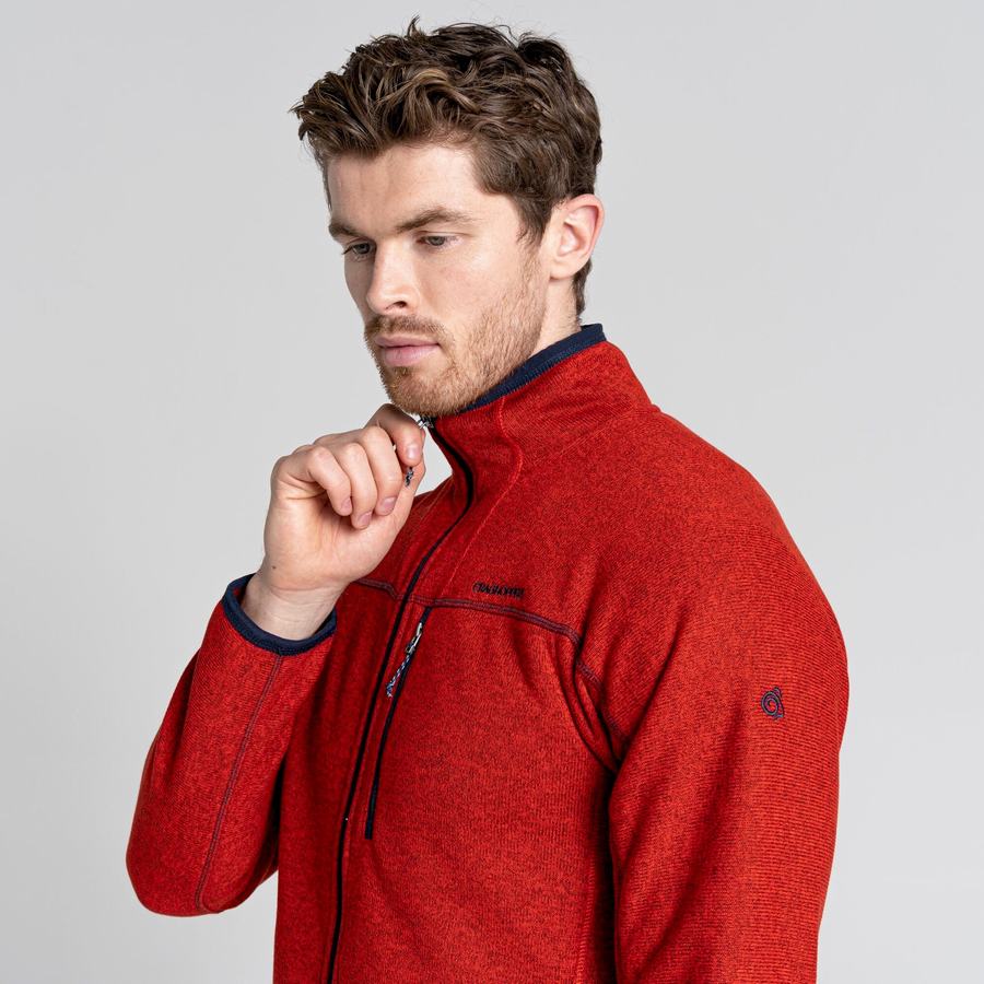 Chandails Craghoppers Torney Homme Rouge | CWY1465AY