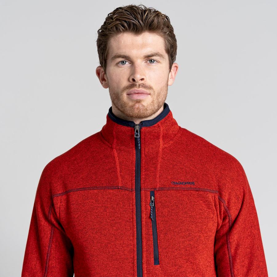 Chandails Craghoppers Torney Homme Rouge | CWY1465AY