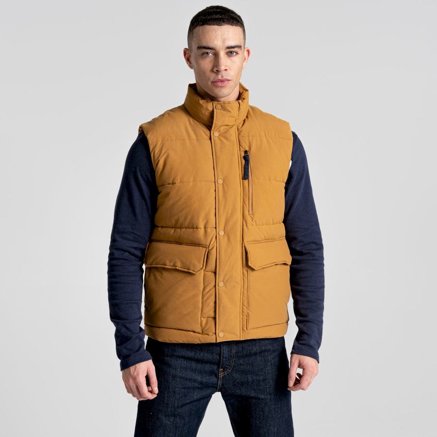 Gilet Craghoppers Dunbeath Vest Homme Grise Marron | GCN3435EA