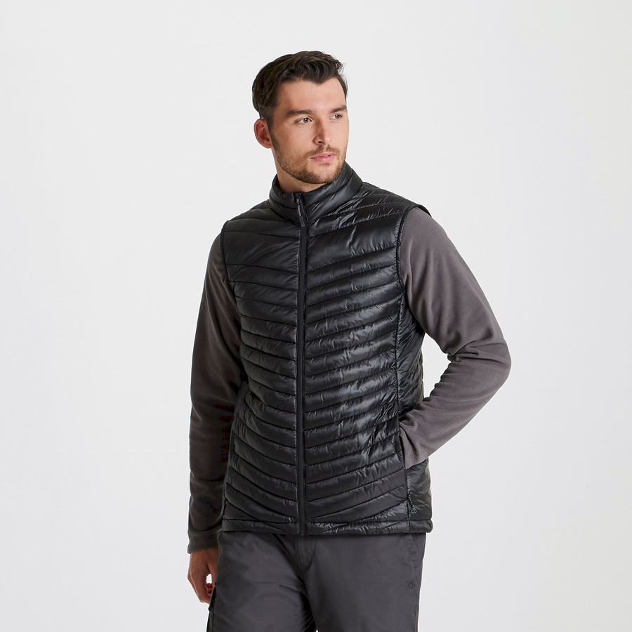 Gilet Craghoppers Expert Expolite Thermal Vest Homme Noir | DOK3417JH