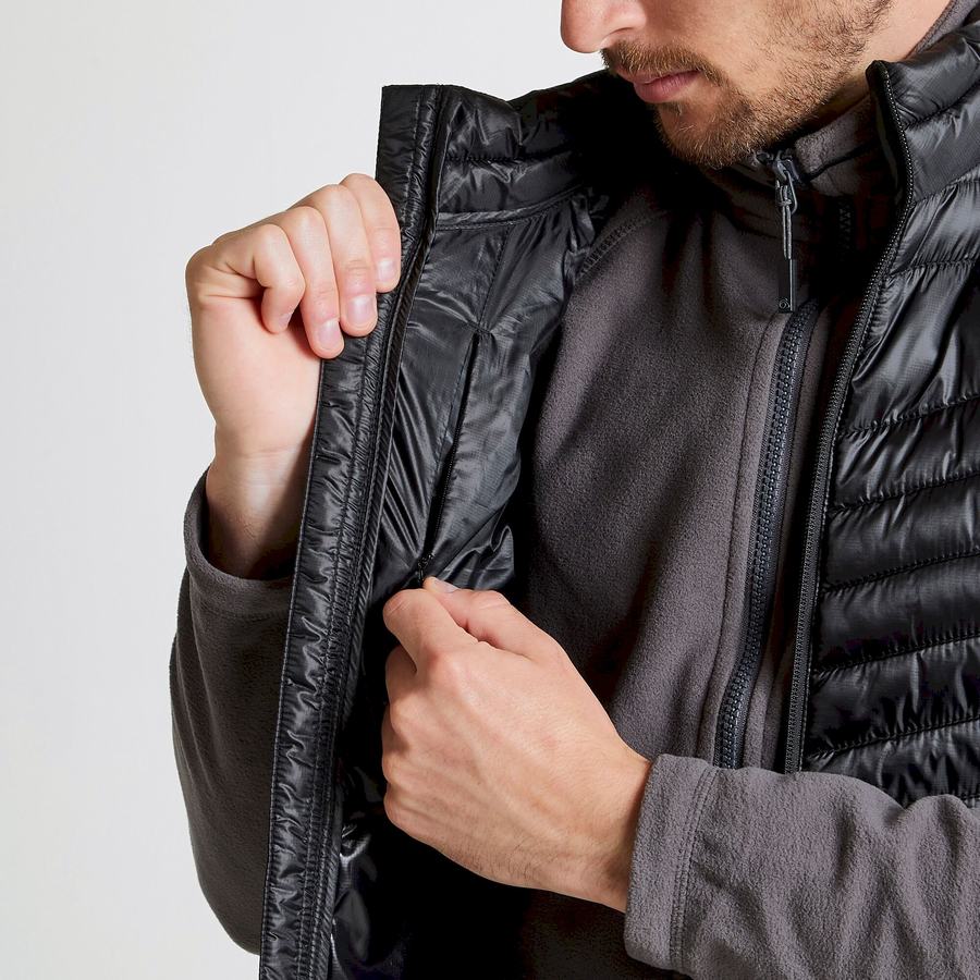 Gilet Craghoppers Expert Expolite Thermal Vest Homme Noir | DOK3417JH