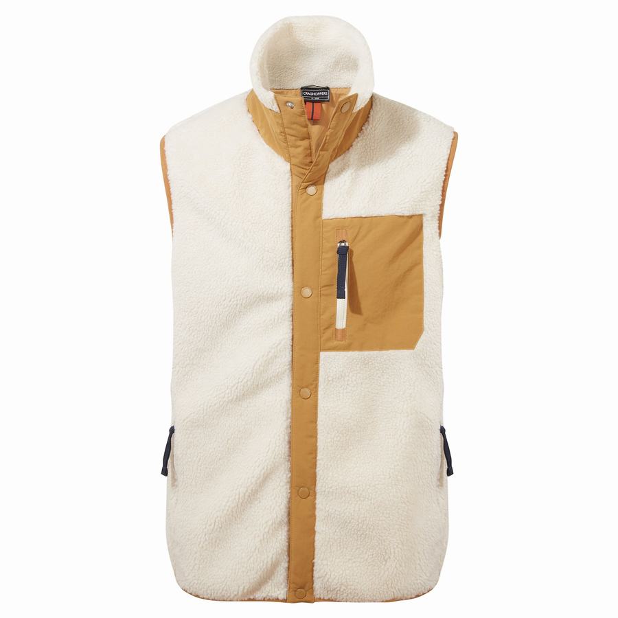 Gilet Craghoppers Mercer Vest Homme Blanche | MEM2278XY