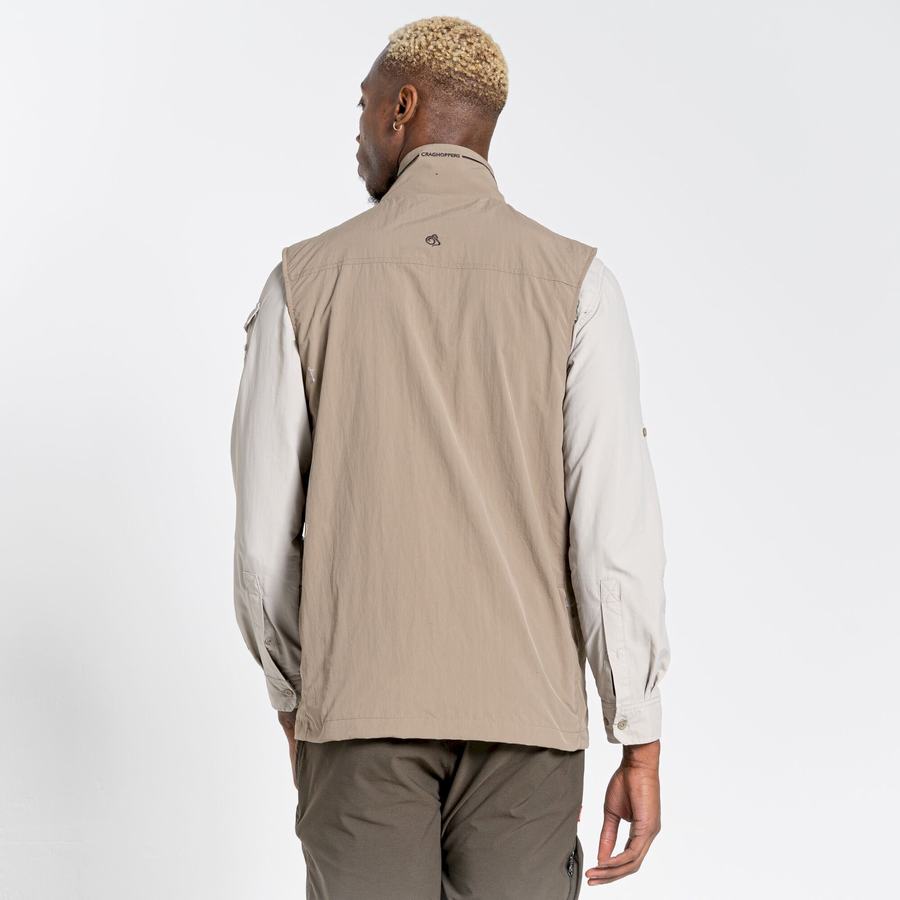 Gilet Craghoppers NosiLife Adventure II Homme Beige | WYM3046AN