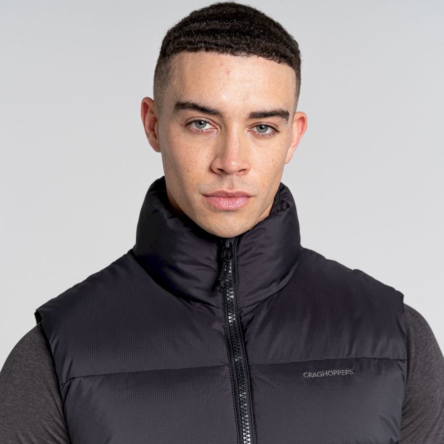 Gilet Craghoppers Sutherland Vest Homme Noir | AOH915GB