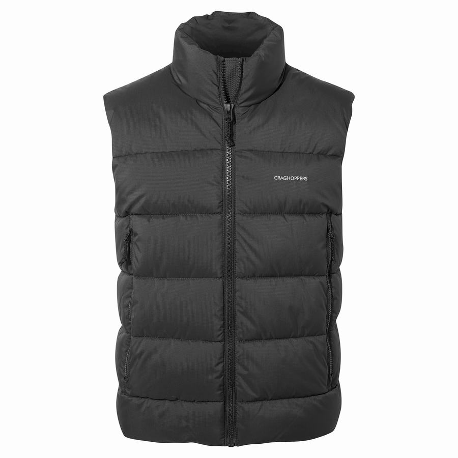 Gilet Craghoppers Sutherland Vest Homme Noir | AOH915GB