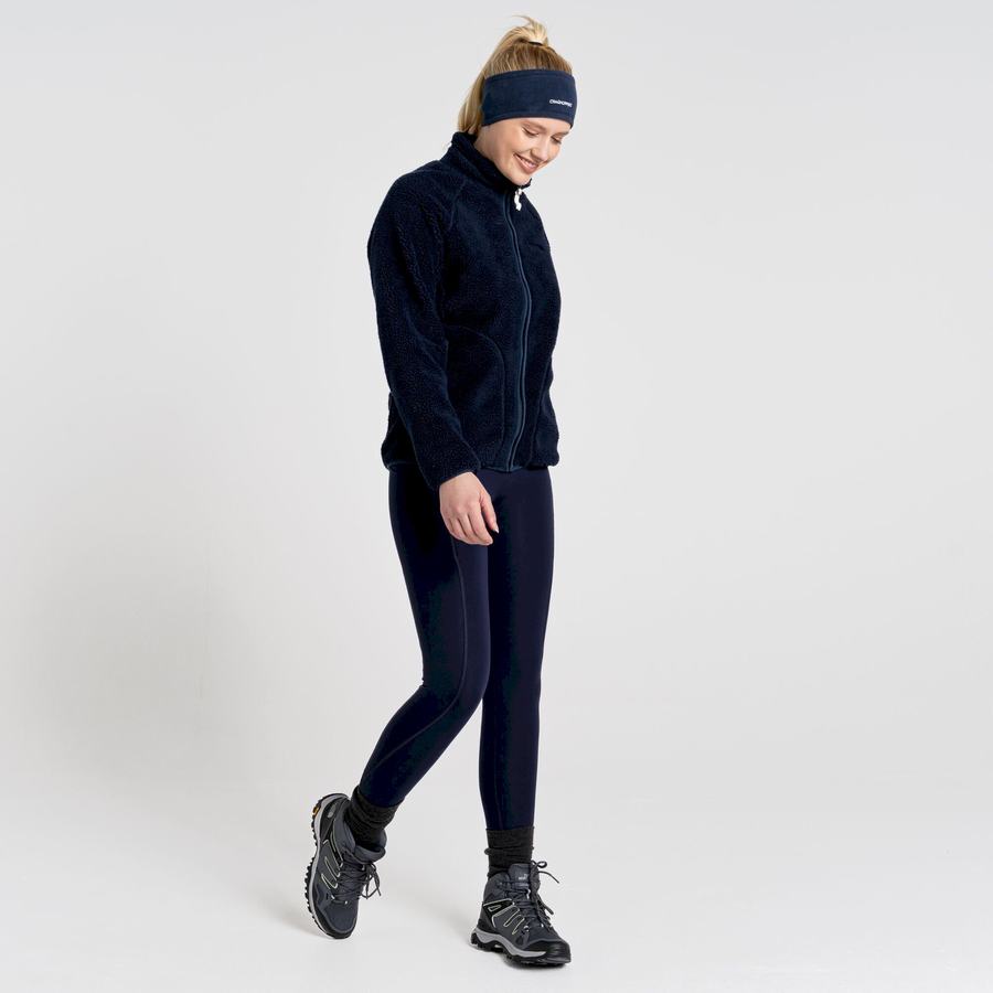 Leggings Craghoppers Compression Thermal Femme Bleu Bleu Marine | EZC2565SP