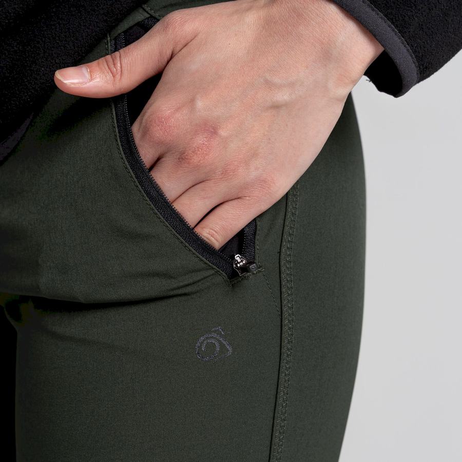 Leggings Craghoppers Expedition Femme Vert | AEO3981LM