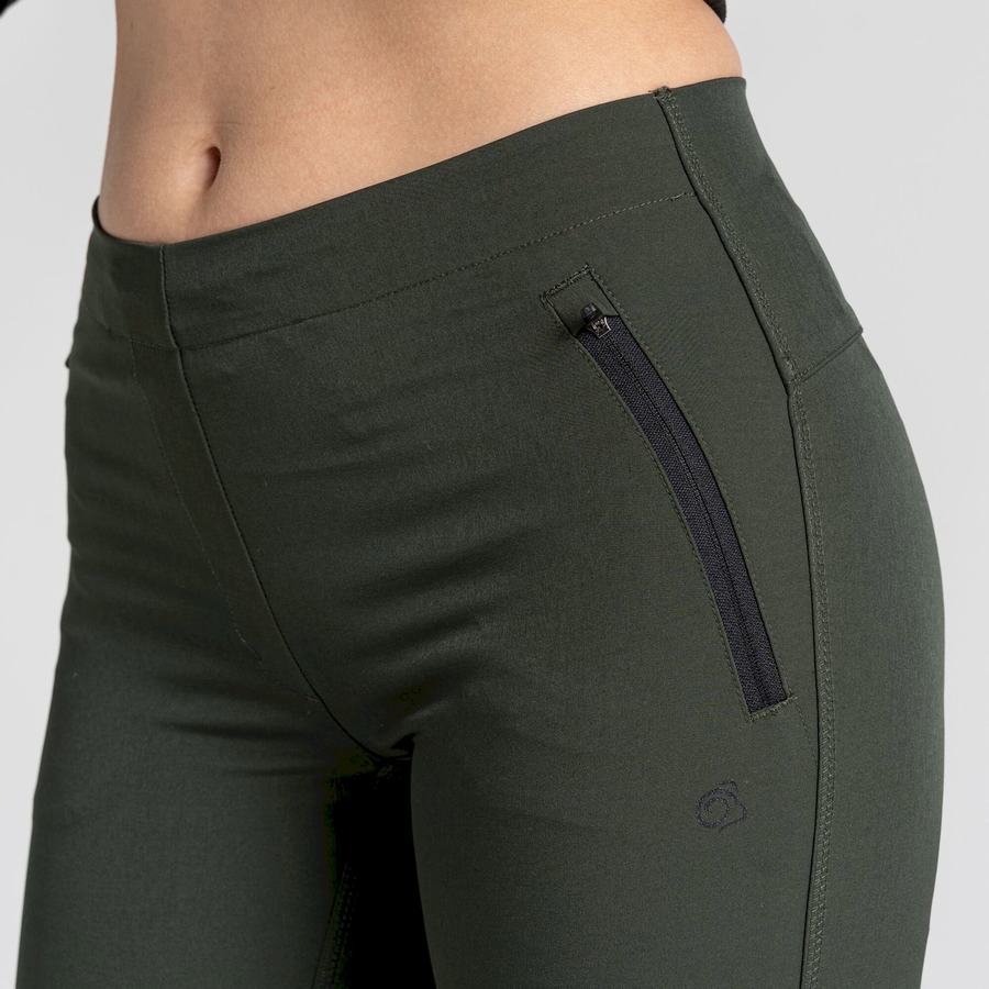 Leggings Craghoppers Expedition Femme Vert | AEO3981LM