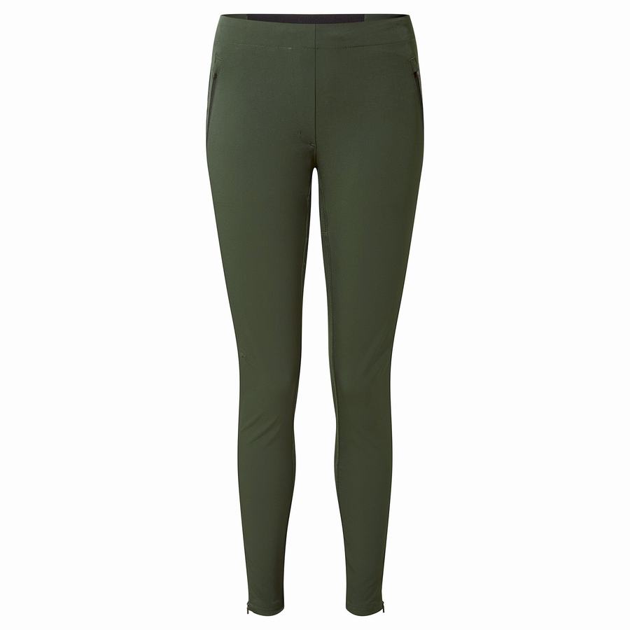 Leggings Craghoppers Expedition Femme Vert | AEO3981LM