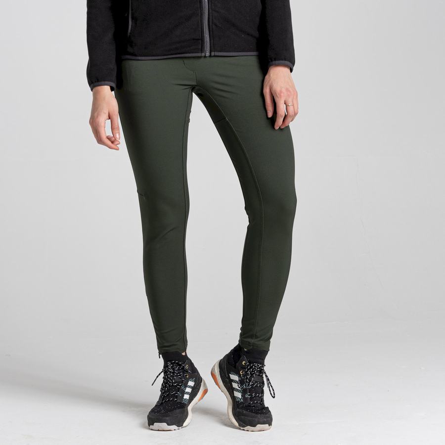 Leggings Craghoppers Expedition Femme Vert | AEO3981LM