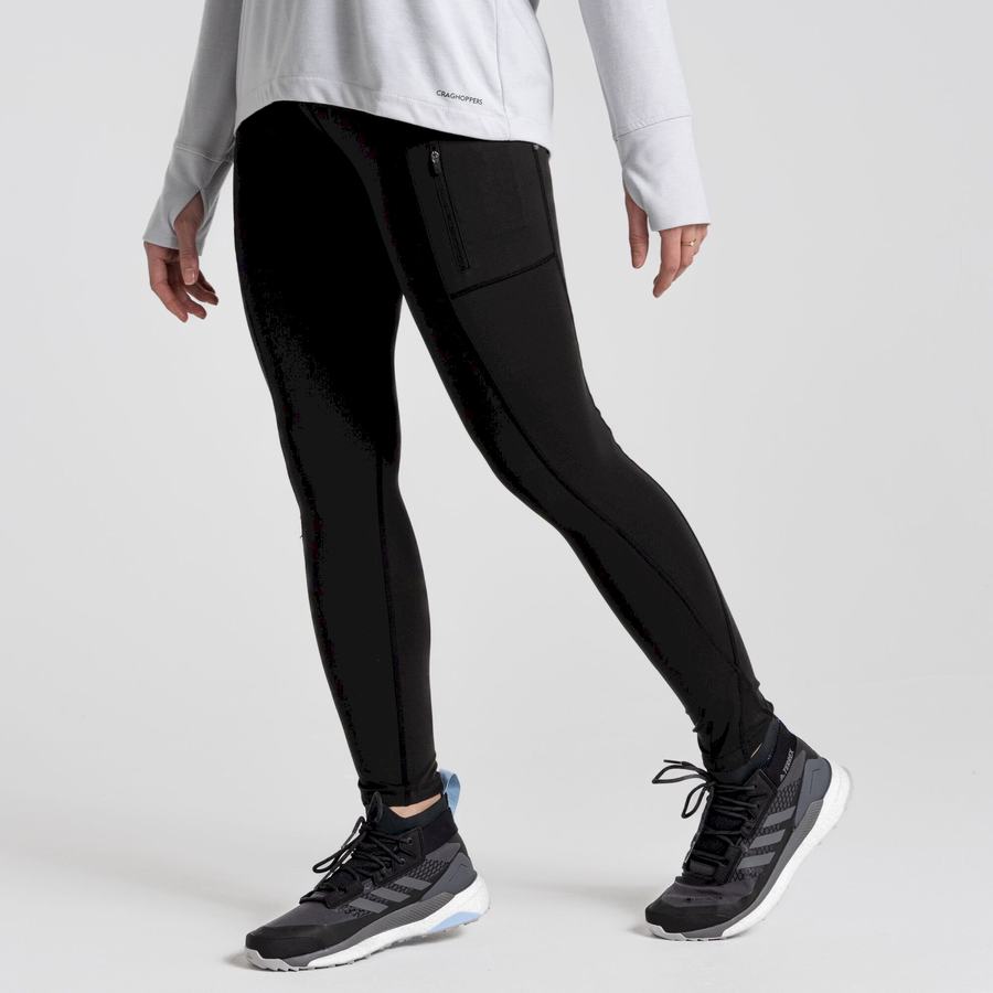 Leggings Craghoppers Kiwi Pro Femme Noir | FQZ7827JG