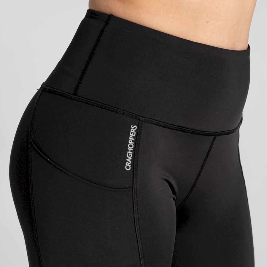 Leggings Craghoppers Kiwi Pro Femme Noir | FQZ7827JG