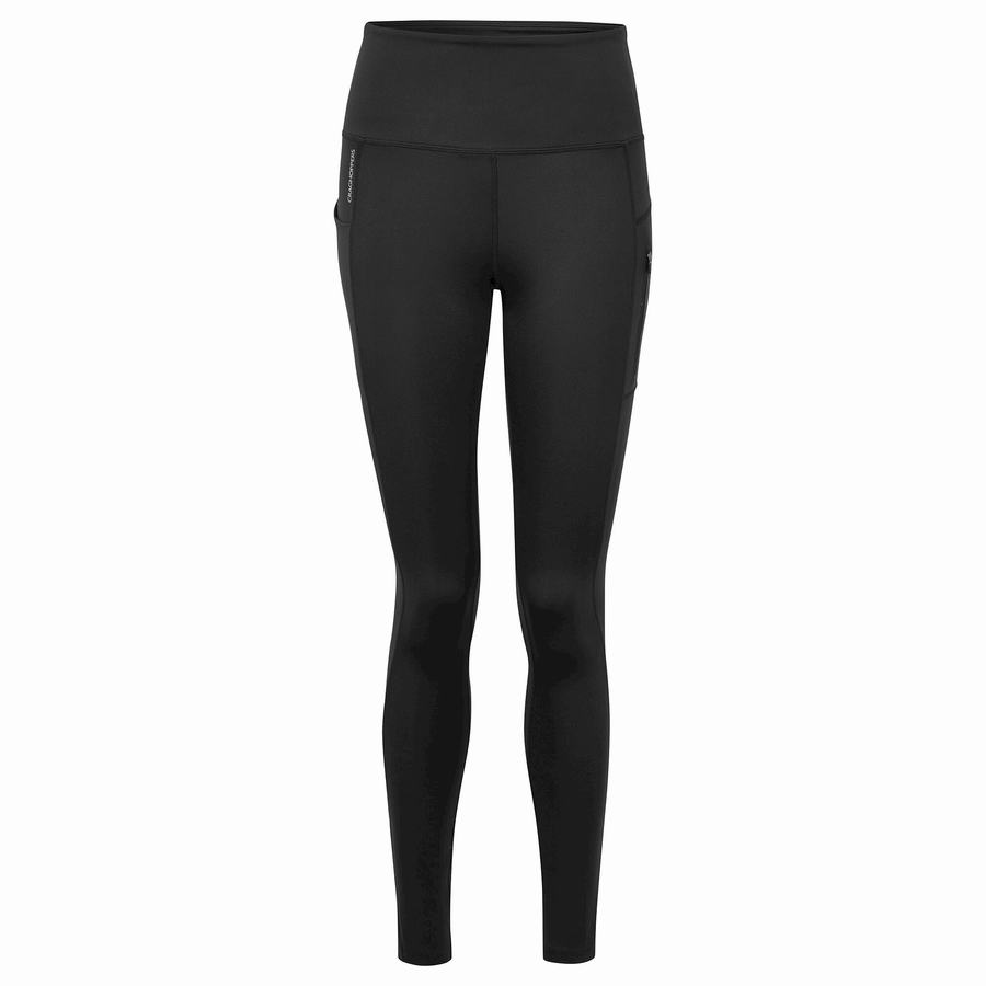 Leggings Craghoppers Kiwi Pro Femme Noir | FQZ7827JG