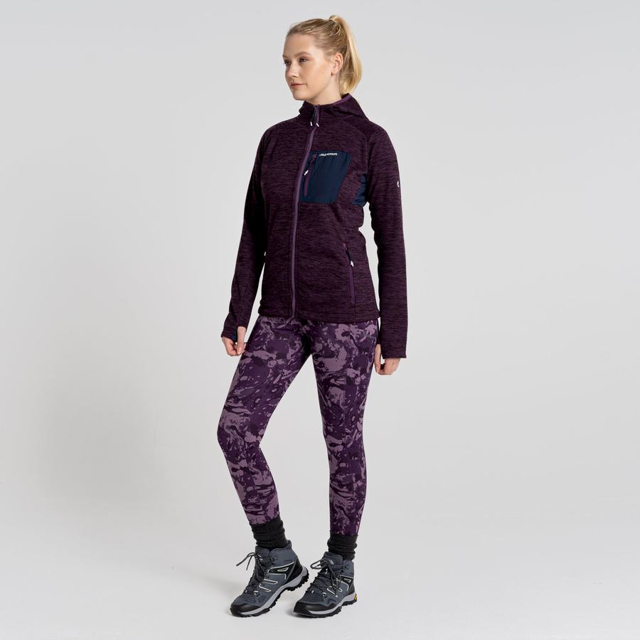 Leggings Craghoppers Kiwi Thermal Femme Violette | GYU7568FC