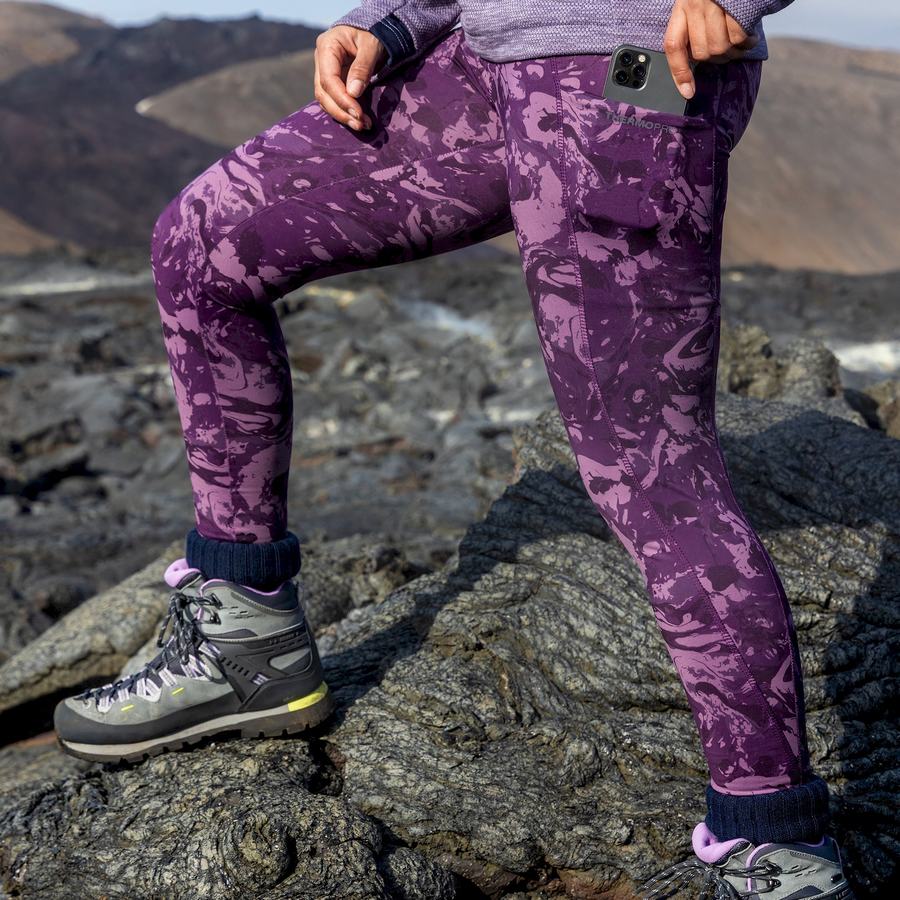 Leggings Craghoppers Kiwi Thermal Femme Violette | GYU7568FC