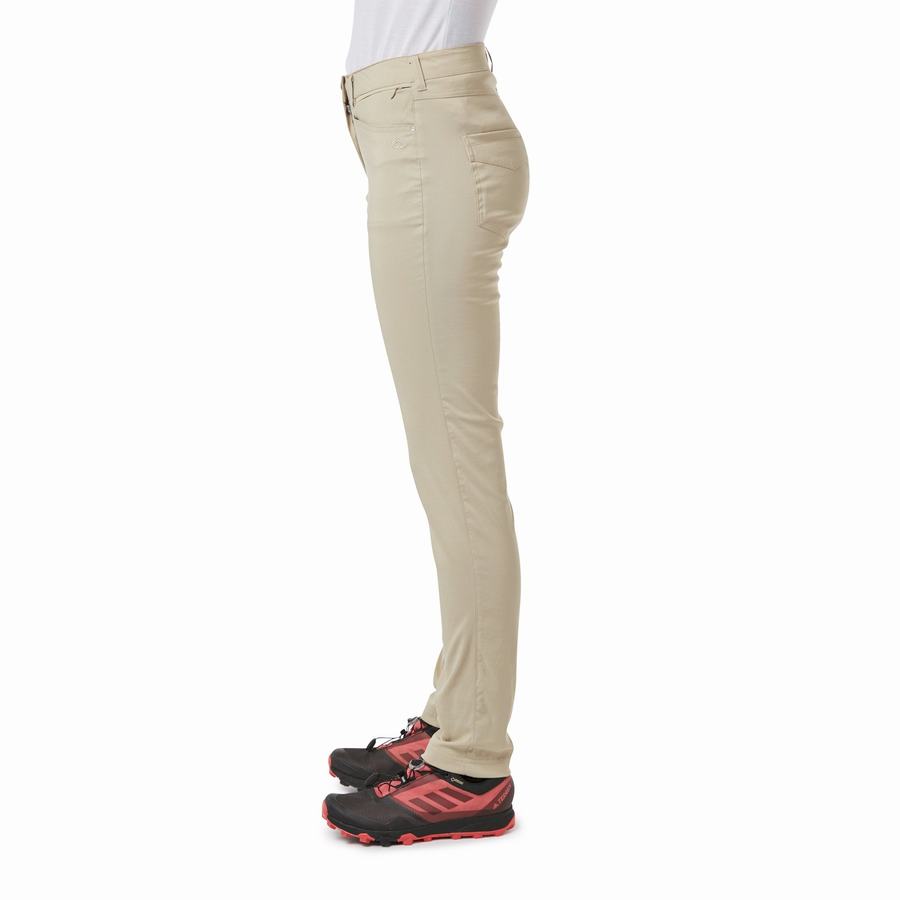 Pantalons Craghoppers Adventure Femme Marron | ODP5414WN