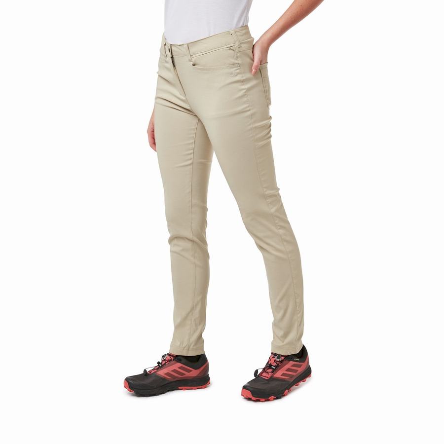 Pantalons Craghoppers Adventure Femme Marron | ODP5414WN