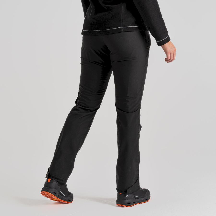 Pantalons Craghoppers Airedale II Imperméables Femme Noir | BZP4472HM