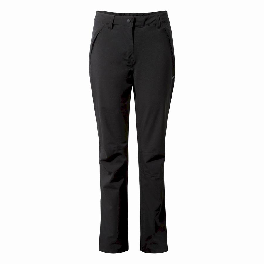 Pantalons Craghoppers Airedale II Imperméables Femme Noir | BZP4472HM