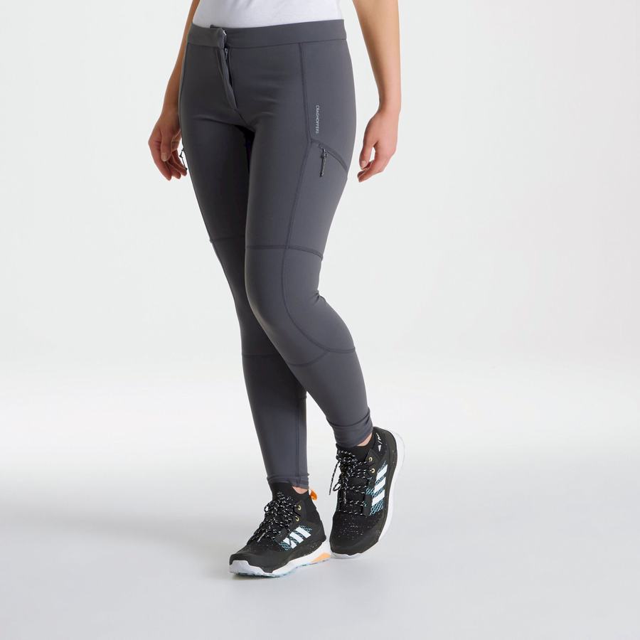 Pantalons Craghoppers Dynamic Femme Grise Foncé | YGV5097HI