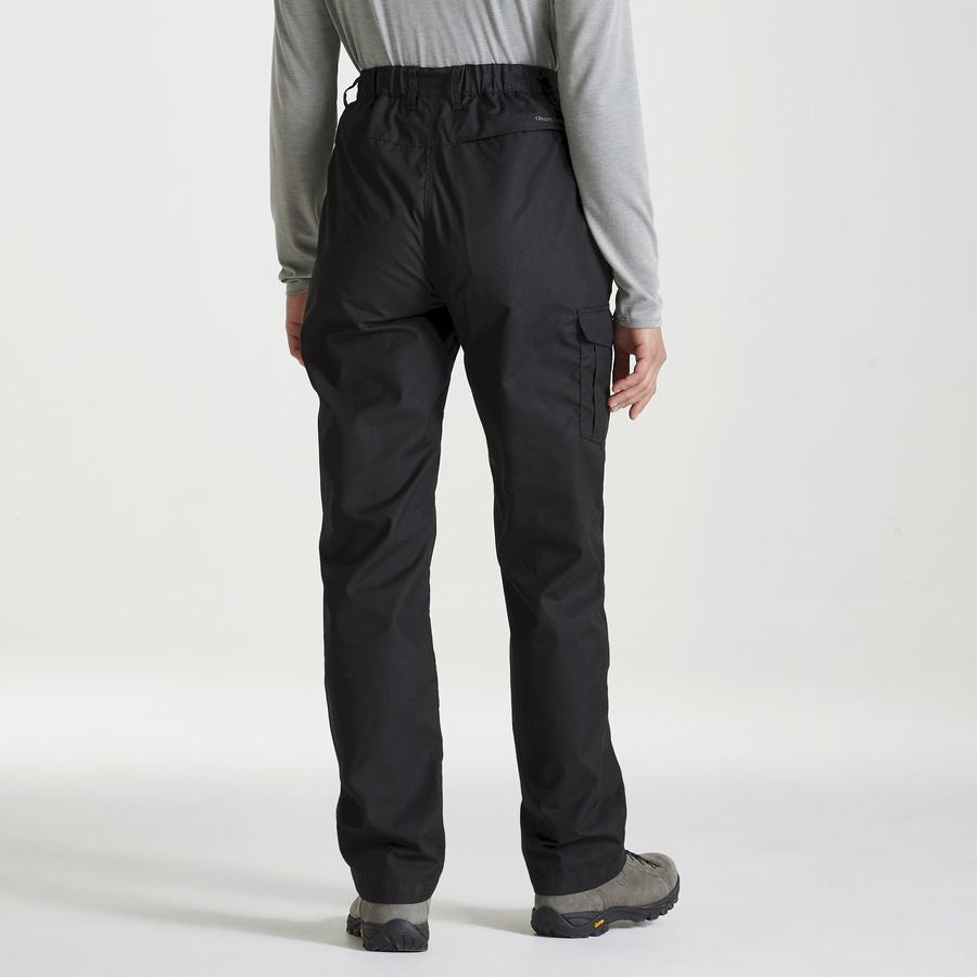 Pantalons Craghoppers Expert Kiwi Femme Noir | BKI434FE