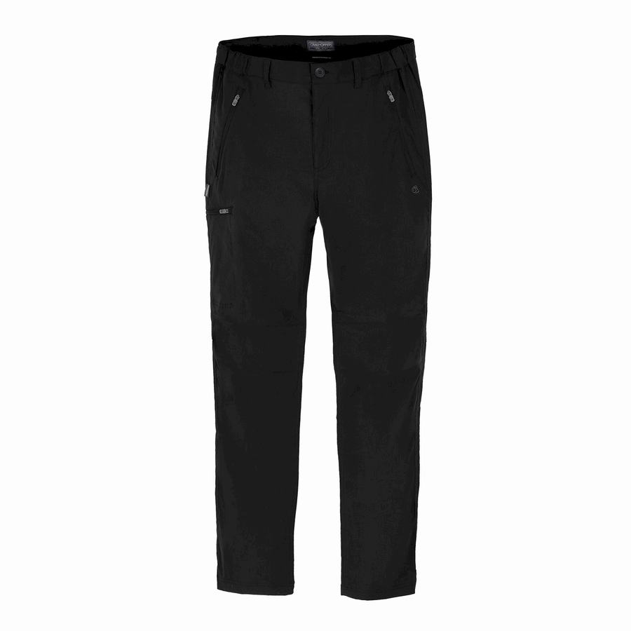 Pantalons Craghoppers Expert Kiwi Pro Stretch Homme Noir | MRJ553QL