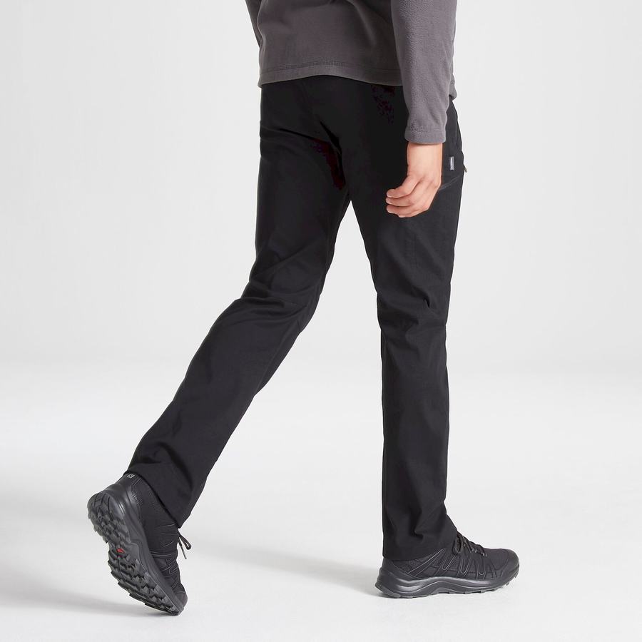 Pantalons Craghoppers Expert Kiwi Pro Stretch Homme Noir | MRJ553QL