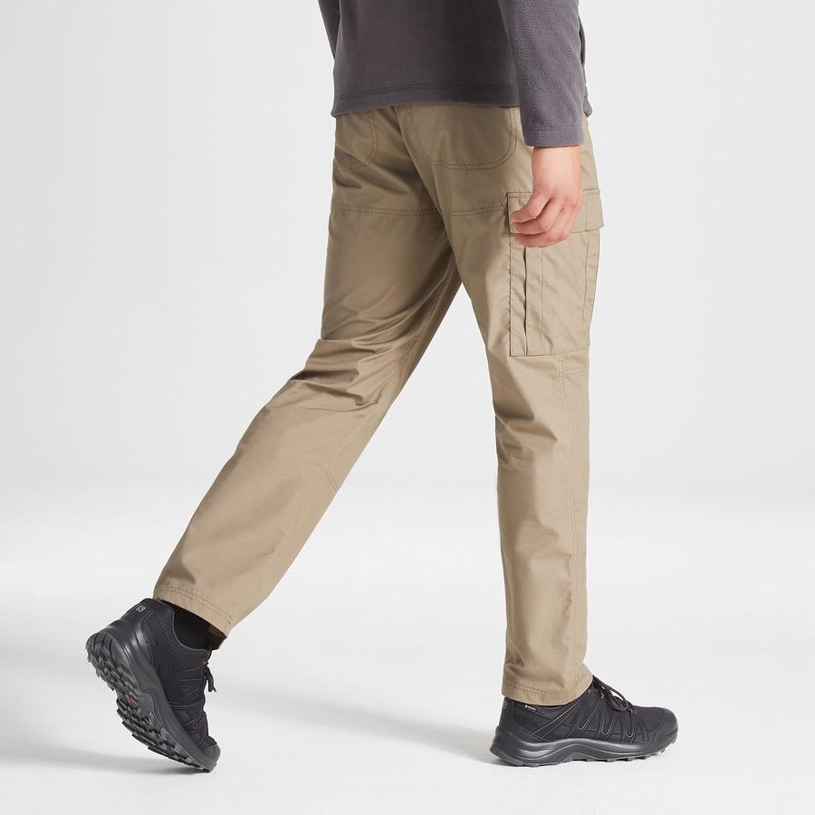 Pantalons Craghoppers Expert Kiwi Tailored Homme Kaki | HWE9177JG