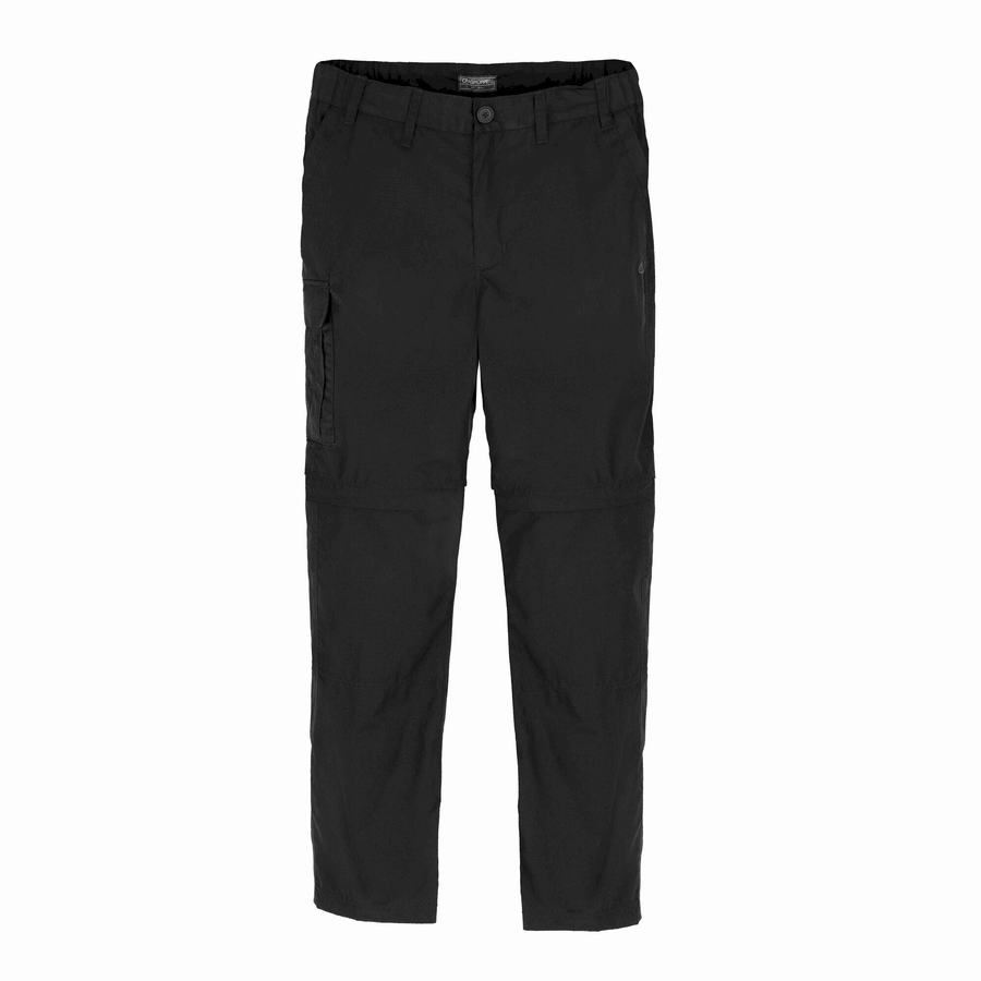 Pantalons Craghoppers Expert Kiwi Tailored Femme Noir | LYX699JA