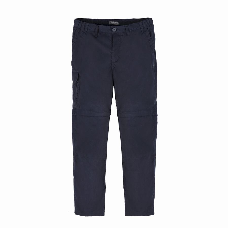 Pantalons Craghoppers Expert Kiwi Tailored Femme Bleu Marine | ZXB5547ME