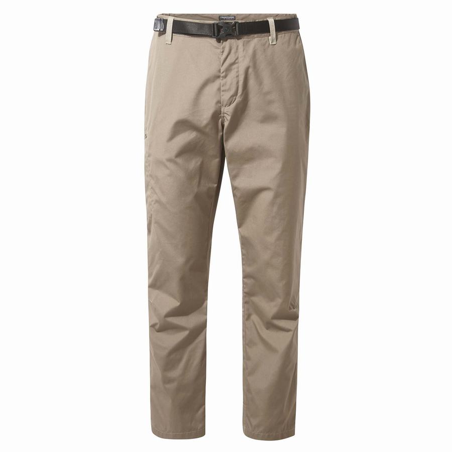 Pantalons Craghoppers Kiwi Boulder Homme Kaki | YSG2038OL