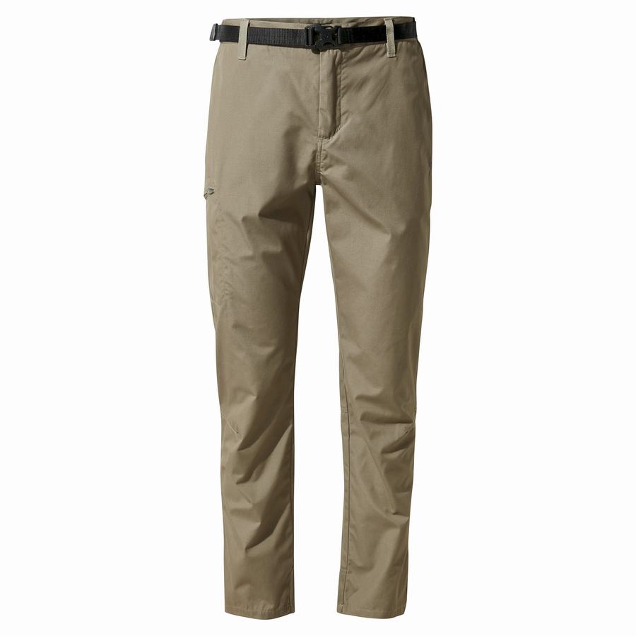 Pantalons Craghoppers Kiwi Boulder Slim Homme Kaki | VHV4327QZ