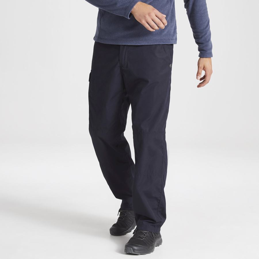 Pantalons Craghoppers Kiwi Classiche Homme Bleu Marine | EOK3345ZD