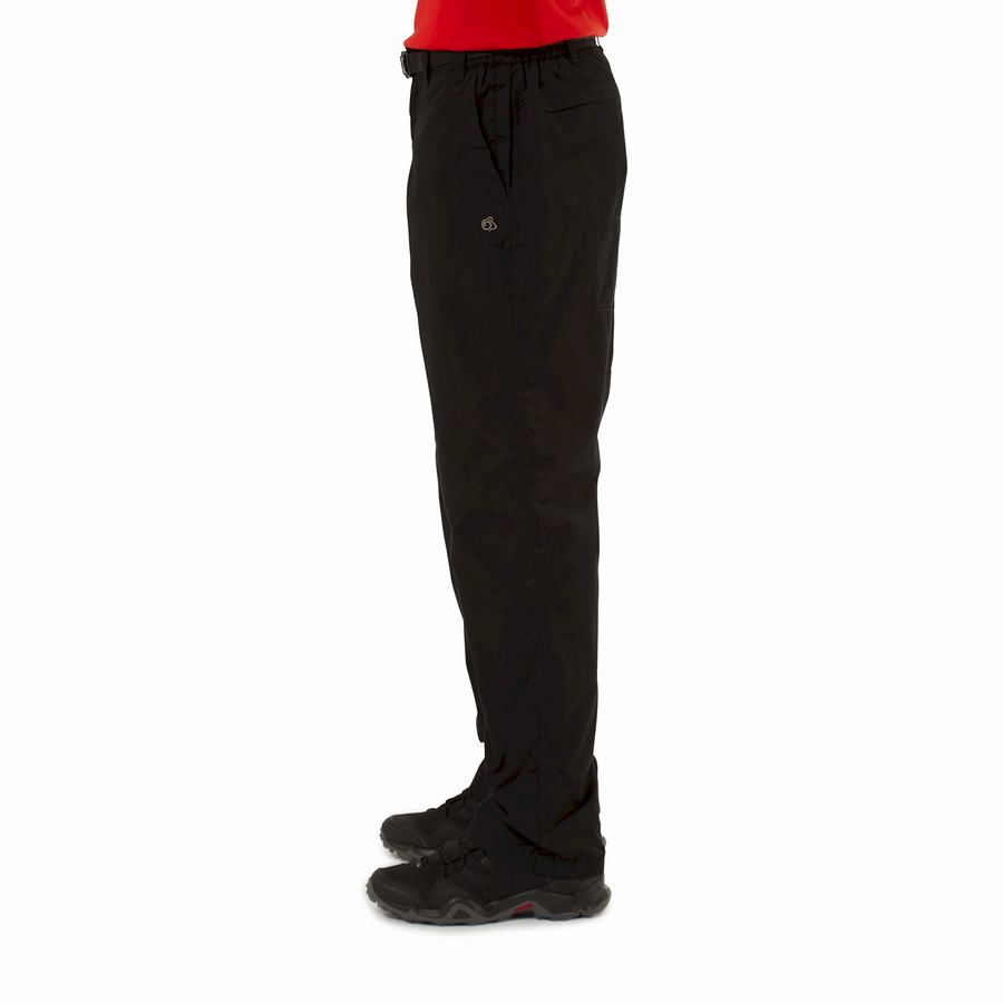 Pantalons Craghoppers Kiwi D'hiver Doublée Homme Noir | HMV6456FR