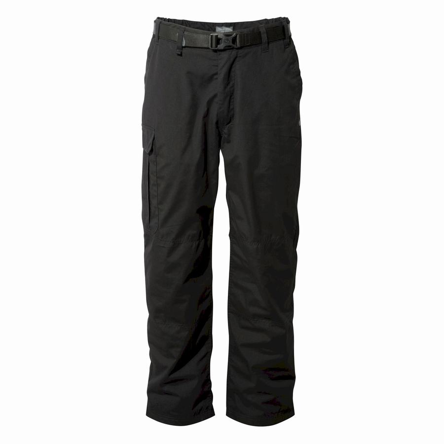 Pantalons Craghoppers Kiwi D'hiver Doublée Homme Noir | HMV6456FR