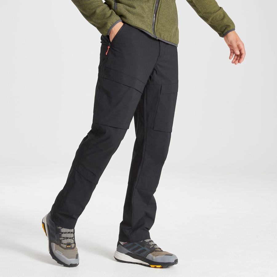 Pantalons Craghoppers Kiwi Pro Expedition Homme Noir | IXT5992AI