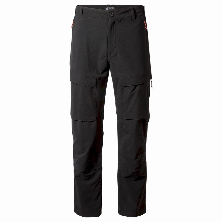 Pantalons Craghoppers Kiwi Pro Expedition Homme Noir | IXT5992AI