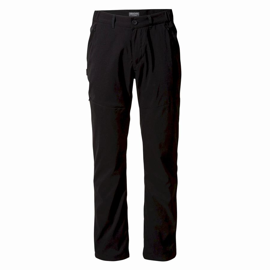 Pantalons Craghoppers Kiwi Pro II D'hiver Doublée Homme Noir | NDD2496TW