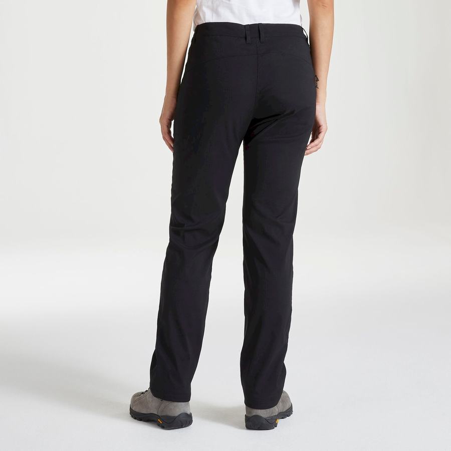 Pantalons Craghoppers Kiwi Pro II D'hiver Doublée Femme Noir | ORN4871HZ