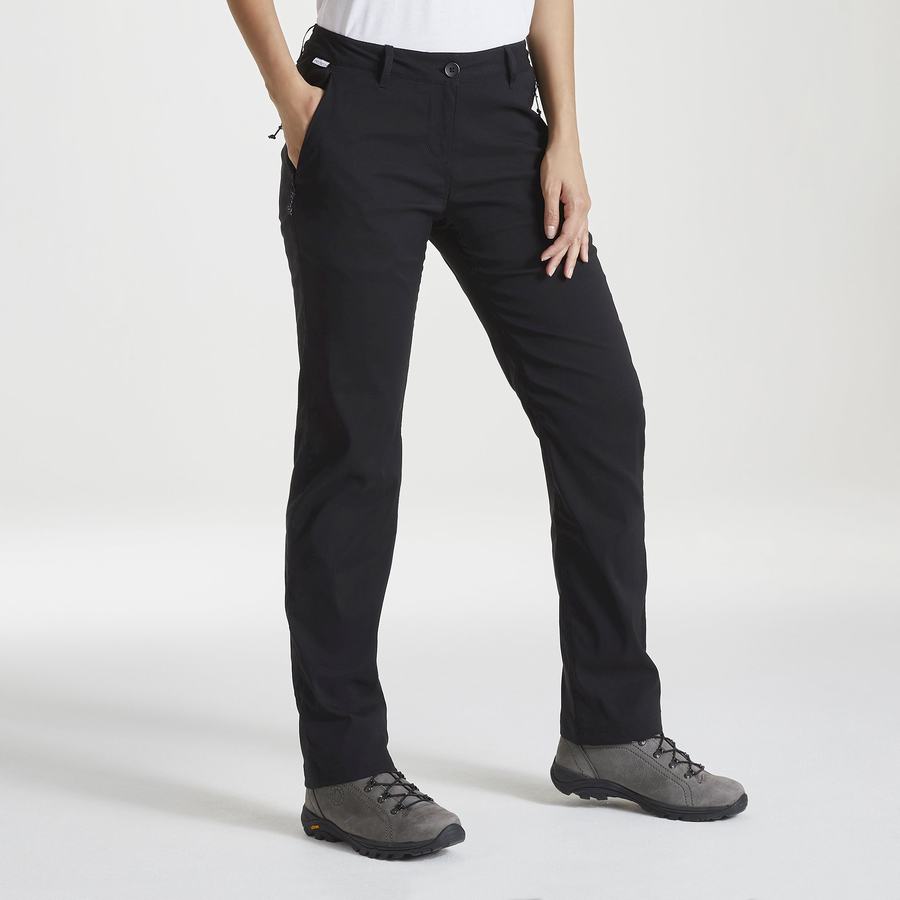 Pantalons Craghoppers Kiwi Pro II D'hiver Doublée Femme Noir | ORN4871HZ