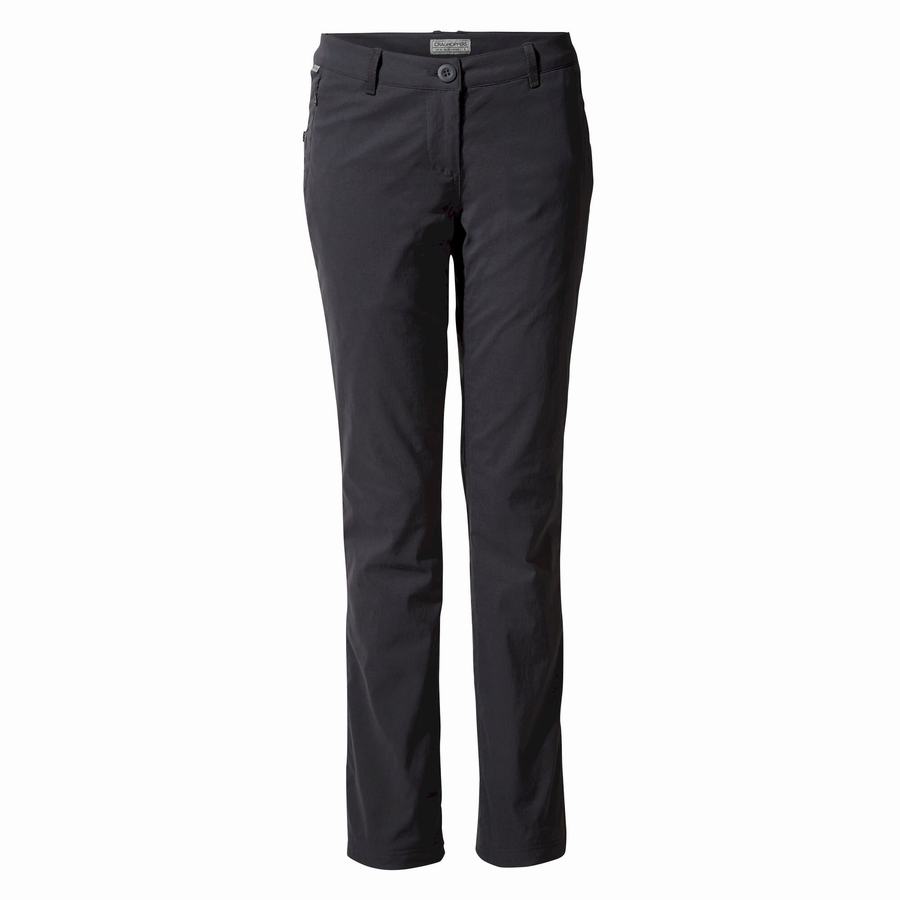 Pantalons Craghoppers Kiwi Pro II D'hiver Doublée Femme Grise Foncé | XXM4296ZZ