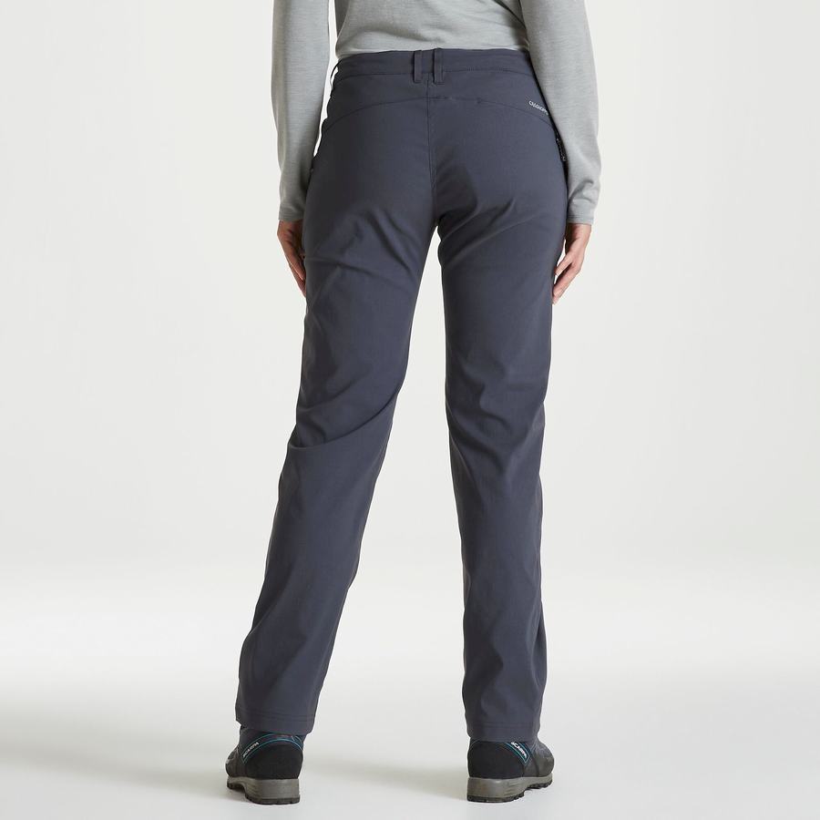 Pantalons Craghoppers Kiwi Pro II D'hiver Doublée Femme Grise Foncé | XXM4296ZZ