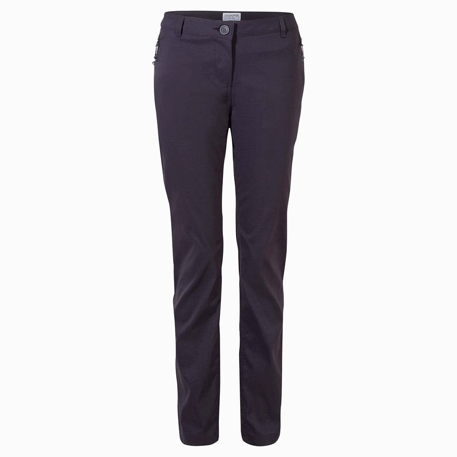 Pantalons Craghoppers Kiwi Pro II Femme Bleu Marine | GUW1196LM