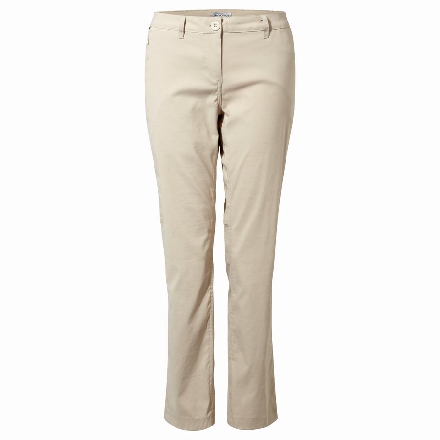 Pantalons Craghoppers Kiwi Pro II Femme Marron | PPQ5847RW